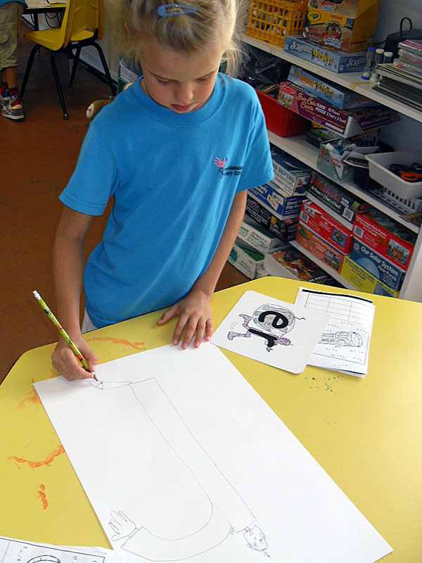 Year 2 Capture the Robot Robbers in Letterland — Provo Primary School