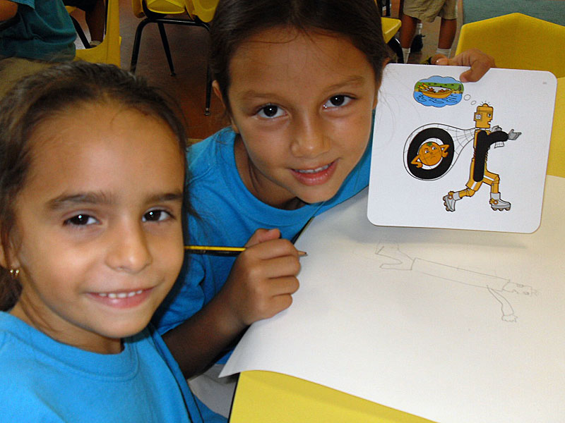 Year 2 Capture the Robot Robbers in Letterland — Provo Primary School